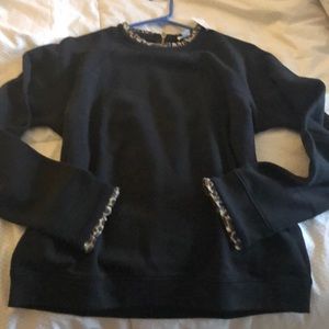 Brand new never worn j crew detailed sweatshirt
